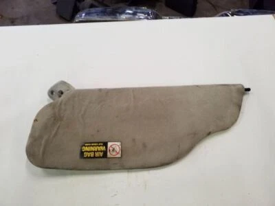 Parasol gris de tela para pasajero derecho con espejo retrovisor | Se adapta a Ford F250 F350 1999-2001 Foto 1 de 4