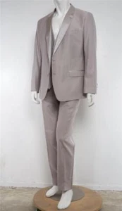 DOLCE&GABBANA MARTINI Gris 3 Piezas Blazer Chaleco Pantalón Traje Esmoquin 46-56 NUEVO - Imagen 1 de 12