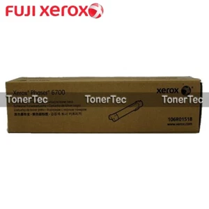 Fuji Xerox Genuine 106R01518 BLACK Toner Cartridge for Phaser 6700dn (18K Pages) - Picture 1 of 1