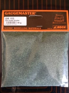 Gaugemaster GM103 Scatter - Dark Green Model Railway, War games etc. - Picture 1 of 1