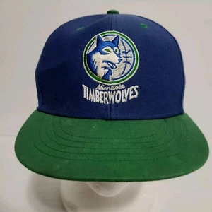 Vintage 47 Brand Minnesota Timberwolves NBA Snapback Hat Kids Hardwood Classics - Picture 1 of 5