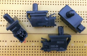 100mA SPST Türschalter Miniatur Momentan 7mm Kugelstößel Omron D3DC-3N JST - Bild 1 von 4