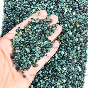 100 Cts AAA Bulk Natural Greem Emerald Smooth Beads Lot Random Selection 3-7mm - Picture 1 of 7
