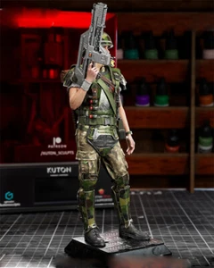 Corporal Hicks 3D print figure 1/6 35cm Model Kit Unpainted Unassembled GK - Picture 1 of 9