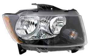 Faro halógeno derecho negro Jeep Compass 68171214AC fabricante de equipos originales 2012-2017 - Imagen 1 de 4