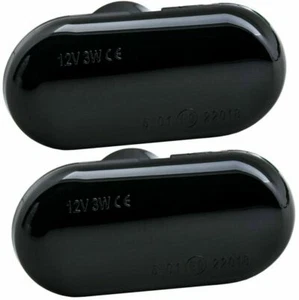 2x Intermitentes laterales LED NEGRO para Renault TWINGO I, TWINGO II, TWINGO III - Imagen 1 de 3