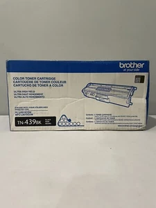 Genuine Brother TN-439BK Ultra High Yield Toner Cartridge NEW - Picture 1 of 3