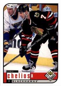 1998-99 Pacific Chris Chelios Chicago Blackhawks #7