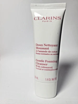 CLARINS Gentle Foaming Cleanser With Cottonseed 1.4 Oz NWOB - Image 1 of 2