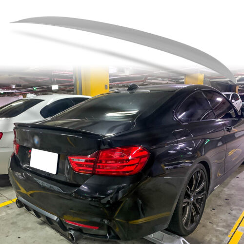 Painted A83 Glacier Silver P Style Trunk Spoiler for BMW 4-Series F32 Coupe
