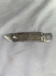 VINTAGE ADVERTISING BURGER BEER BREWING CO. BOTTLE OPENER - Picture 1 of 2