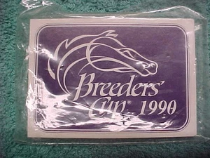 Seltene 1990 Breeders Cup Pferderennen ungeöffnete Packung.schwer zu finden - Bild 1 von 2