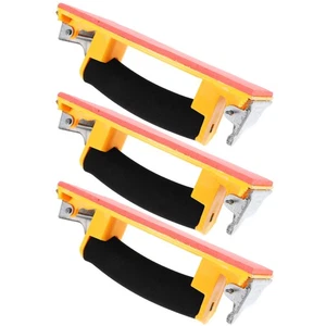 3 Pcs Auto Body Sandpaper Adjustable Sanding Block Holder for Hand - Picture 1 of 12
