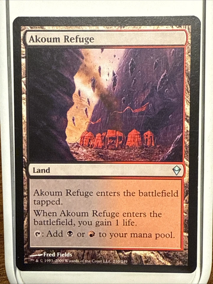 Akoum Refuge Zendikar Regular - Image 1 of 1
