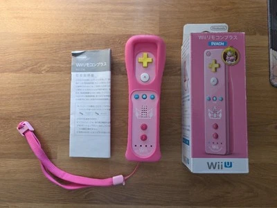 Princess Peach Nintendo Wii Motion Plus Remote Controller Pink in Box w/ Manual - Image 1 of 4