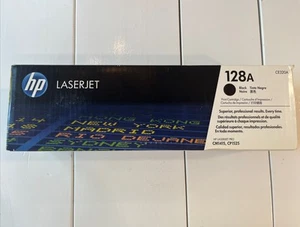 HP CE320A 128A Black Toner For CM1415 CP1525 Genuine New OEM Sealed, New In Box - Bild 1 von 8