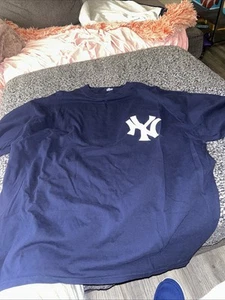 2008 Majestic Derek Jeter Tshirt Xl - Picture 1 of 3