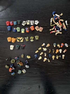 Lote de figuras de colección GI Joe cuerpo 3,75 ARAH Hasbro piezas sueltas años 80 más de 100 piezas Foto 1 de 4