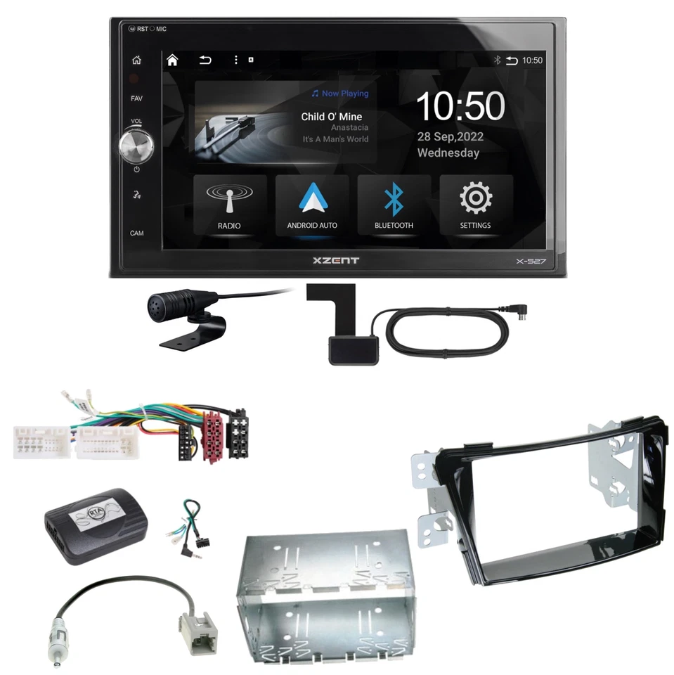 Xzent X-527 Android Auto CarPlay Bluetooth Einbauset für Hyundai i40 VF - Bild 1 von 1