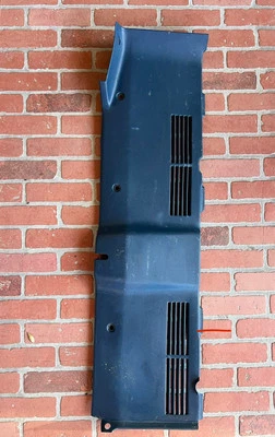 84-89 Nissan 300ZX Z31 Rear Interior Trunk Lock Latch Trim Cover Panel Blue OEM - Image 1 of 4