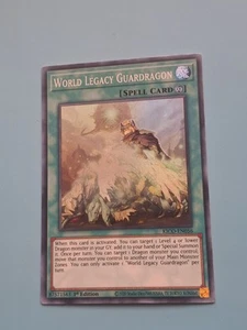 Yugioh - World Legacy Guardragon Super Rare 1. Auflage KICO-DE056 NM - Bild 1 von 2