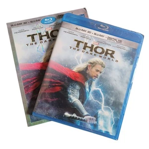 Thor: The Dark World (2-Disc 3D Blu-ray + Blu-ray + Digital HD) w/ Slipcover NEW - Picture 1 of 3