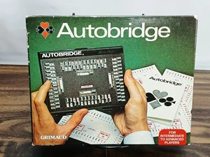 Vtg Grimaud Autobridge=Play by Yourself Game=Machine/Deal sheets/ Instructions - Picture 1 of 22