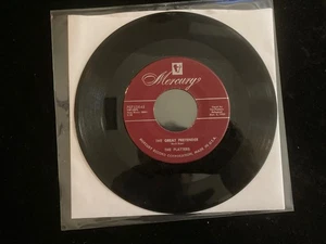 THE PLATTERS THE GREAT PRETENDER & IM JUST A DANCING PARTNER 45 VINYL RECORD (h - Foto 1 di 1