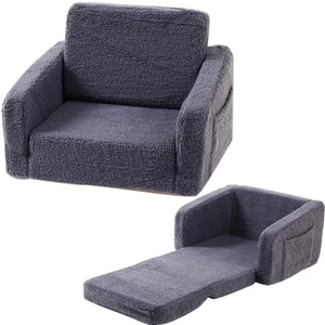 Toddler Couch Sofa, Baby Couches Fold Out for Boys Girls, Kid Toddler Sofa Ch... - Picture 1 of 8