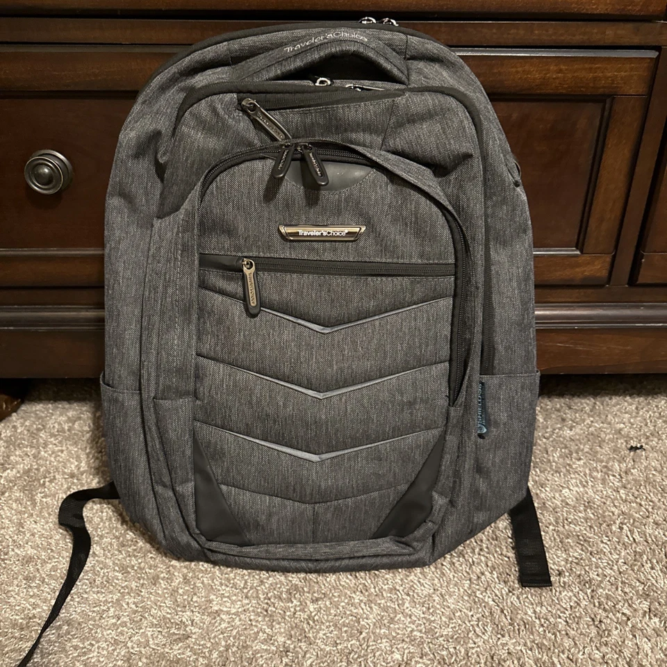 Mochila Travelers Choice gris Foto 1 de 1