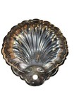 RARE Vintage Victoria Silverplate Clam Shell Dish Serving Platter Coin Tray
