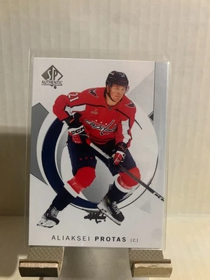 2024-25 Upper Deck SP Authentic Base Aliaksei Protas #70 Capitals Washington - Image 1 of 2