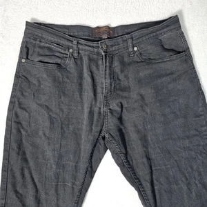 Copper and Oak Jeans Men's 34x30 Slim Straight Fit Black Stretch - Picture 1 of 10