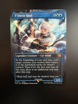 MTG Final Fantasy English Y'shtola Rhul Borderless 0577 Non-Foil - Image 1 of 2