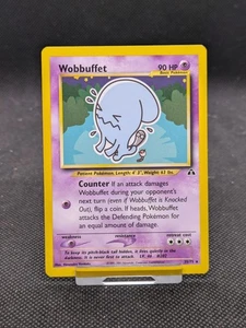 Juego de cartas coleccionables Pokémon Wobbuffet Neo Discovery 35/75 raro WOTC CASI NUEVO/M  - Imagen 1 de 2