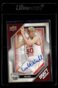 2009-10 Upper Deck Draft Edition Retail Autographs #23 Luke Nevill - Picture 1 of 2