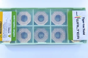 NEW BOX ( 10 PCS )  WALTER ODMT0605ZZN-D57 WSM35G MILLING LATHE CARBIDE INSERTS - Picture 1 of 3