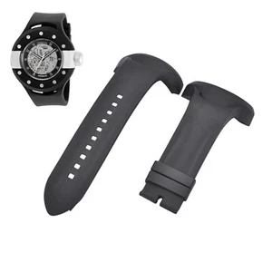 Correa de reloj de goma negra S1 Rally 20101 50 mm para Invicta - Imagen 1 de 7