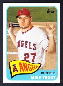 2020 TOPPS SERIES 1 #TC-7 TOPPS CHOICE MIKE TROUT INSERT 1965 CARD - Picture 1 of 2