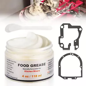 4Oz Food Grade Grease for Kitchenaid Stand Mixer with Gaskets, Extend Machine Li - Picture 1 of 9