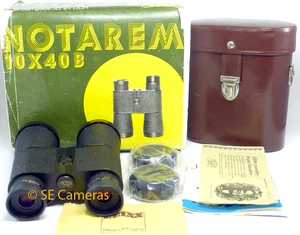 CARL ZEISS NOTAREM 10X40 B MULTI COATED BINOCULARS *MINT CONDITION* - Zdjęcie 1 z 12