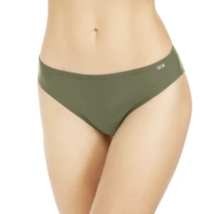 DKNY Classic Bikini Bottom in Olive Green Size M - Picture 1 of 6