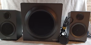 Logitech Z333 (S-00154) 2.1-kanałowy system głośników z subwooferem, PRZETESTOWANY. - Zdjęcie 1 z 5