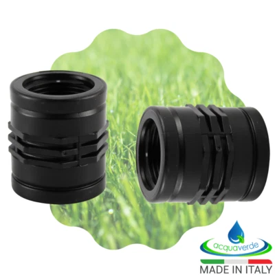 MANICOTTO GIUNTO RACCORDO FILETTATO FEMMINA RACCORDI TUBO IRRIGAZIONE a GOCCIA