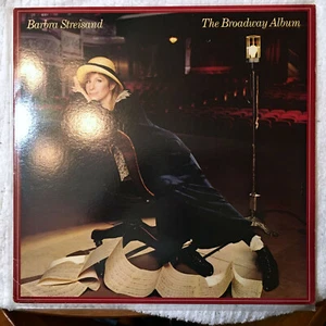 BARBRA STREISAND *THE BROADWAY ALBUM* 1985 PROMO VINYL LP EX - Picture 1 of 12