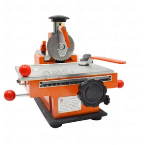 Manual Metal Embossing Machine Label Sign Marking Steel Card Nameplate Stamping - Picture 1 of 11