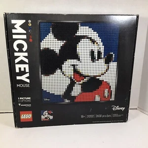 Disney LEGO Arte Tema 31202 Mickey o Minnie Mosaico Pared Decoración Retrato NUEVO - Imagen 1 de 9