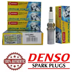 (Set of 4) DENSO IKH24 "IRIDIUM POWER" Spark Plugs 5346 - Picture 1 of 1