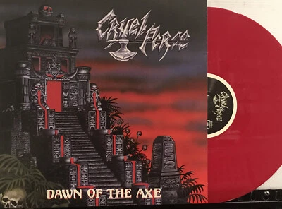 Cruel Force - Dawn Of The Axe LP 2023 Shadow Kingdom Records – SKR195LP [Red] - Image 1 of 4