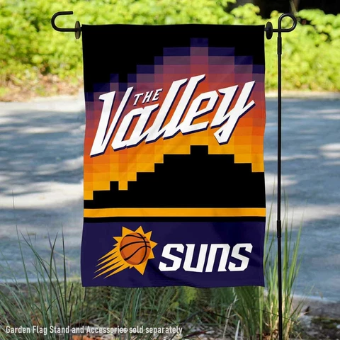Phoenix Suns City Edition Garden Yard Banner Flag Cover